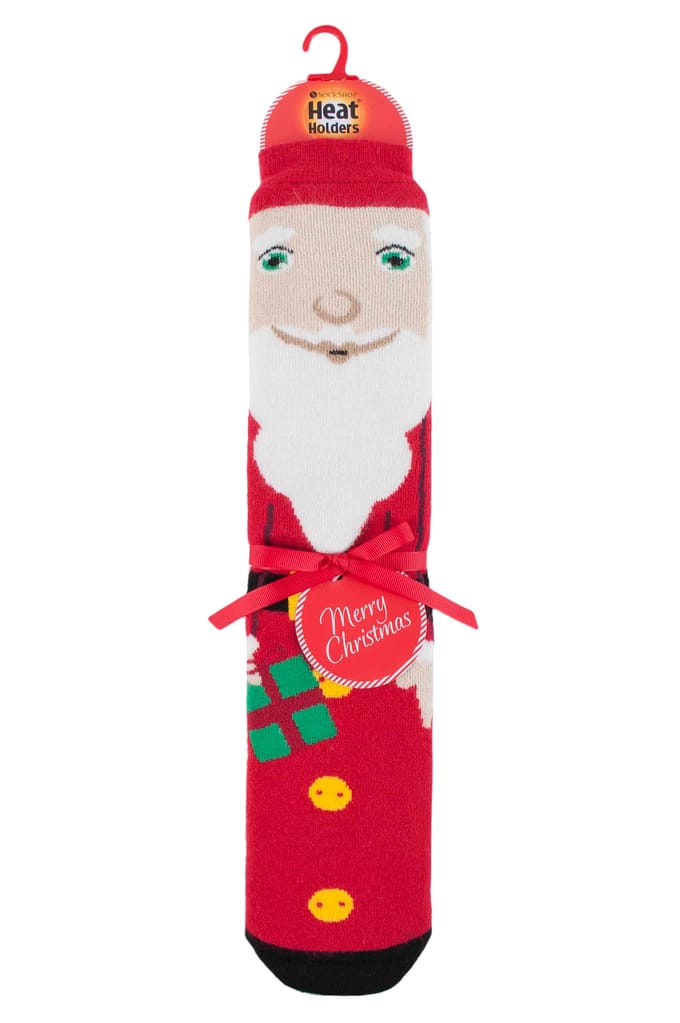 Dames kerst antislip thermo pantoffelsokken - De Kerstman