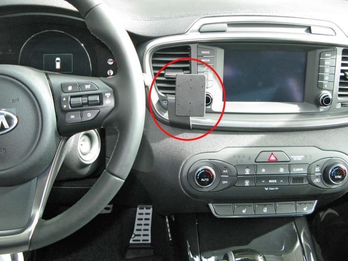 Brodit ProClip houder geschikt voor Kia Sorento 2015-2020 Center mount