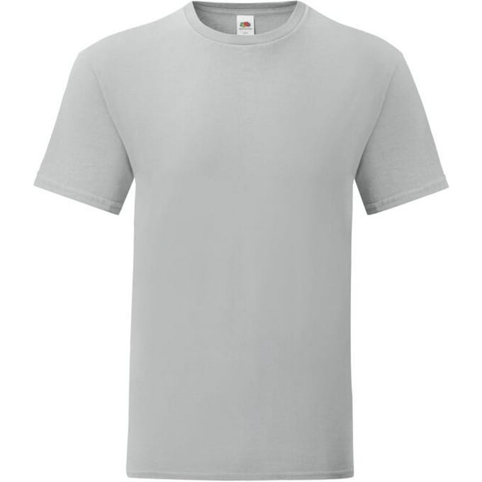 Fruit of the Loom Heren Iconisch 150 T-Shirt (Zink)