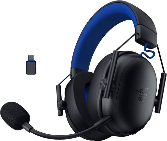 Razer BlackShark V3 X Hyperspeed - Draadloze Gaming Headset - 7.1 Surround - PS5/PS4/PC - Zwart