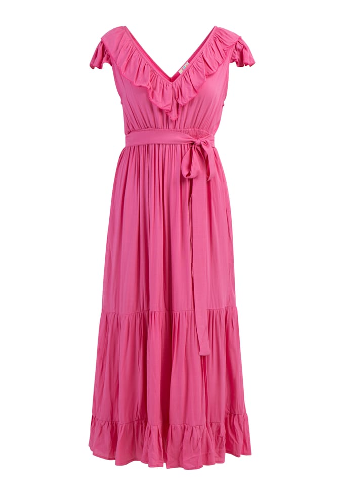 IZIA Maxi jurk Dames roze