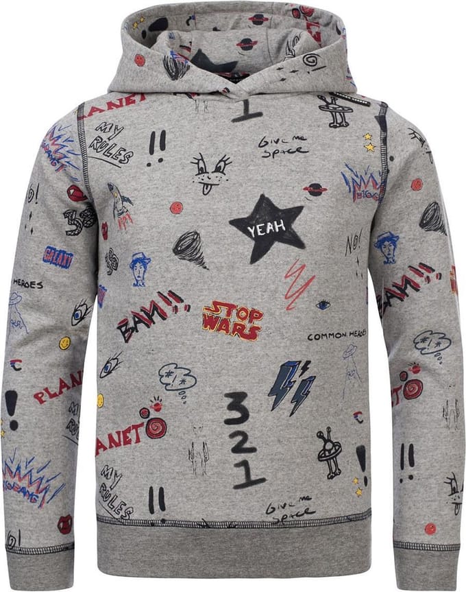Common Heroes 2131-8307-984 Jongens  Sweater/Vest - Maat 92 - Grijs vanPolyester
