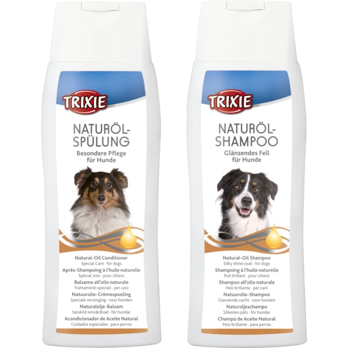 Set: 250ml Trixie Naturäl Shampoo & 250ml Conditioner Hond