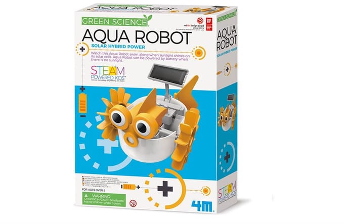 4M Green Science / Hybrid Solar Power - Aqua Robot