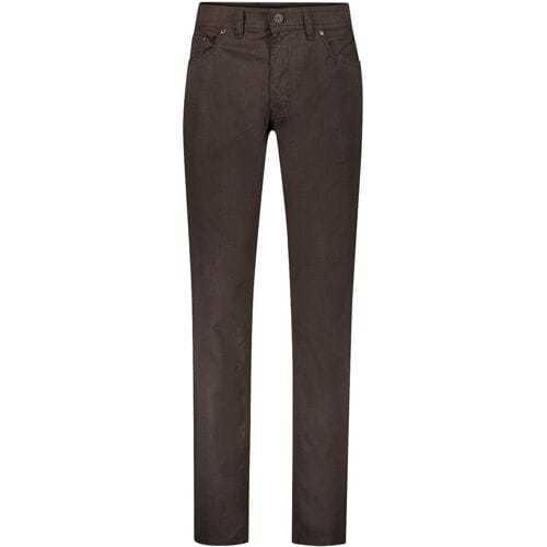 Gardeur Broek Sandro Business Hero Soft Touch Faux-Uni Subtle Texture Bruin / male