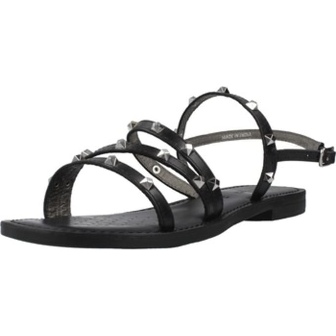GEOX MADDALUSIA C DAMES Sandalen - ZWART - Maat 37