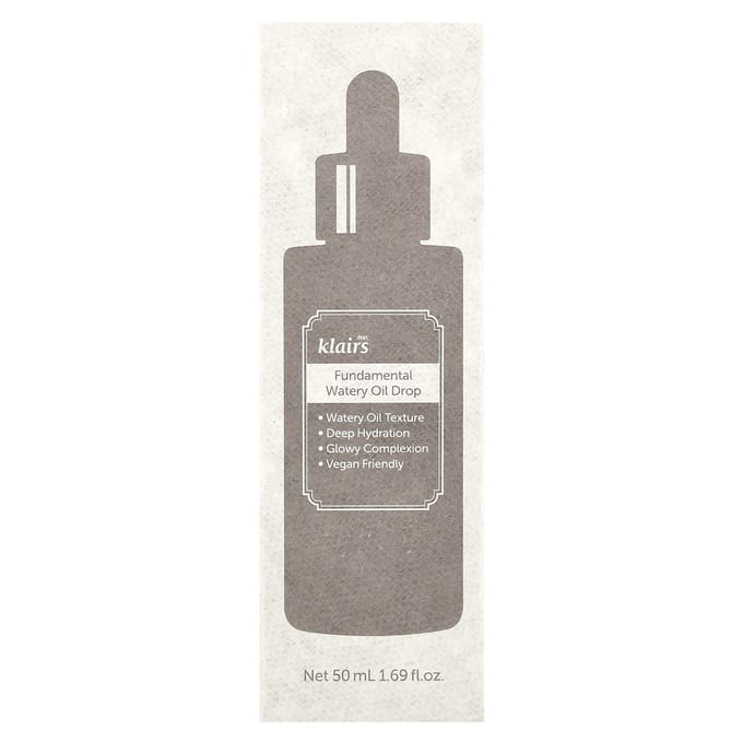 Lieve, Klairs, Fundamental Watery Oil Drops, 1,7 fl oz (50 ml) white