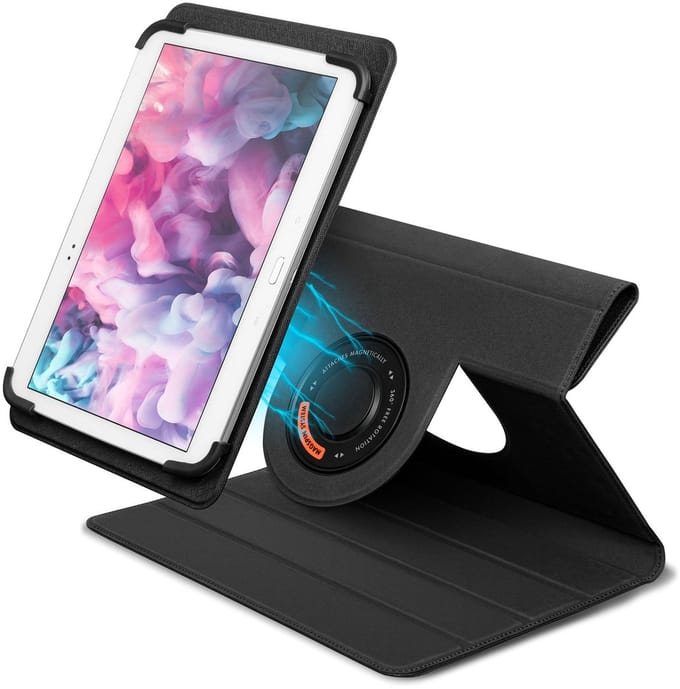 Laut Prestige MagSpin - Universeel Tablet Houder/Case voor 9-11 inch Tablet - Zwart