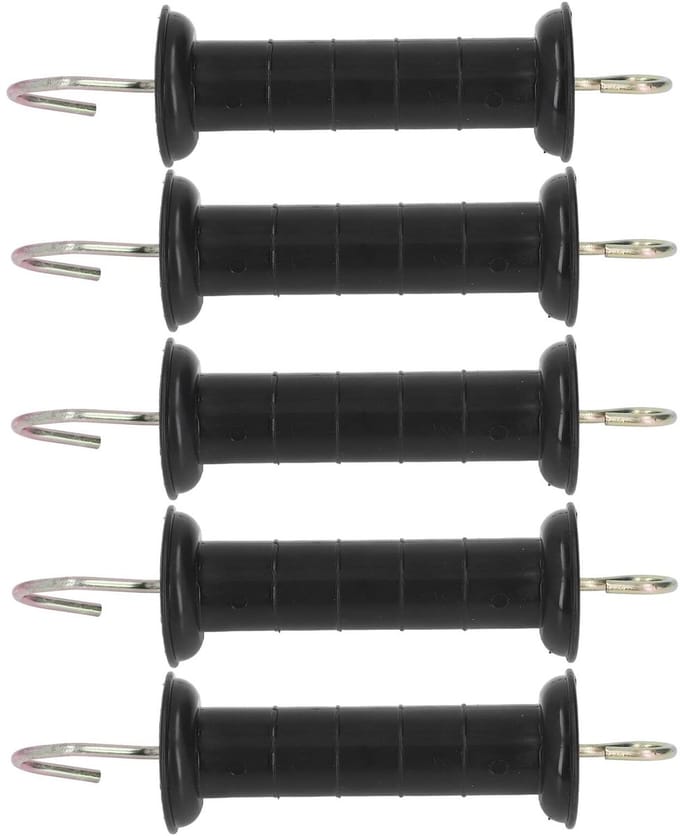 Dailygoods - 5 Stuks Geïsoleerde Handvatten voor Elektrische Hekken