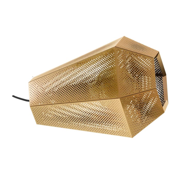 EGLO Tafellamp Chiavica met gatenpatroon, messing