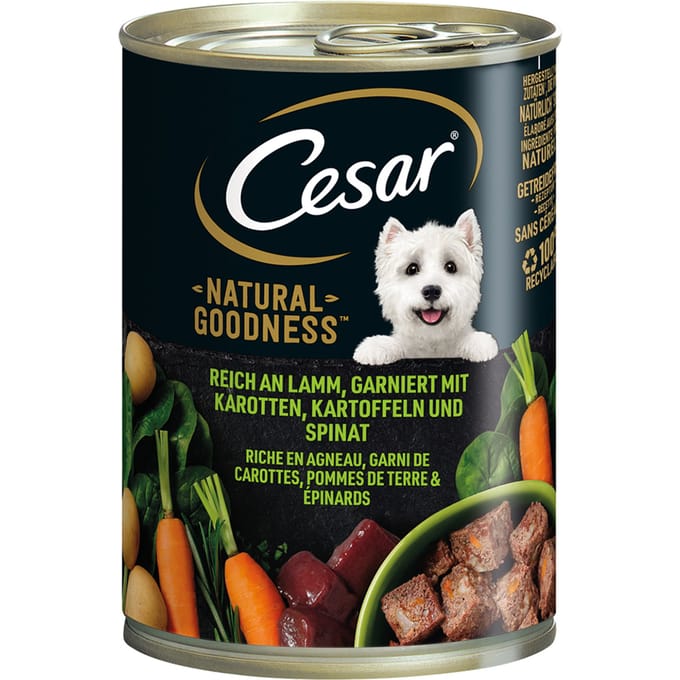 Cesar Natural Goodness Multipack - Lam (12 x 400 g)