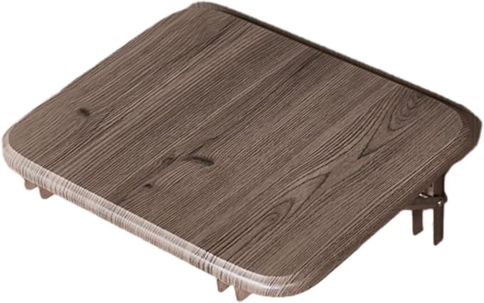 Douchestoel - Opklapbare kruk - Ruimtebesparend - Robuuste wandmontage - 38 x 34 x 6 cm - Wit