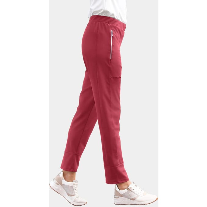 Jogpants - rood - Gr. 54 van Goldner Fashion