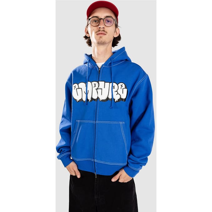 Empyre Slime Zip Hoodie blauw