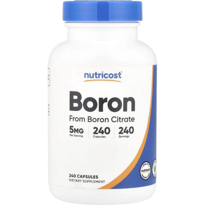 Boor, 5 mg, 240 capsules