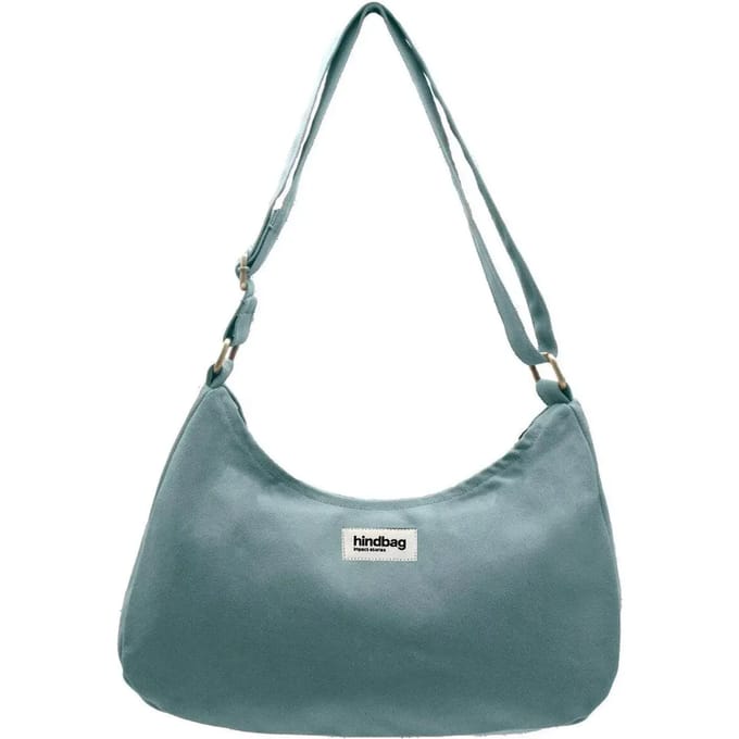 Hindbag handtas Rosa - mint - Biologisch GOTS katoen