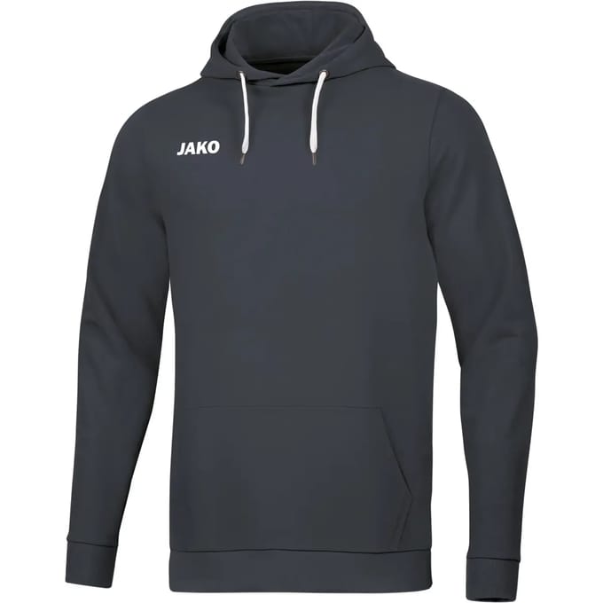 Jako Base Sweater Met Capuchon Kind Antraciet Maat 152