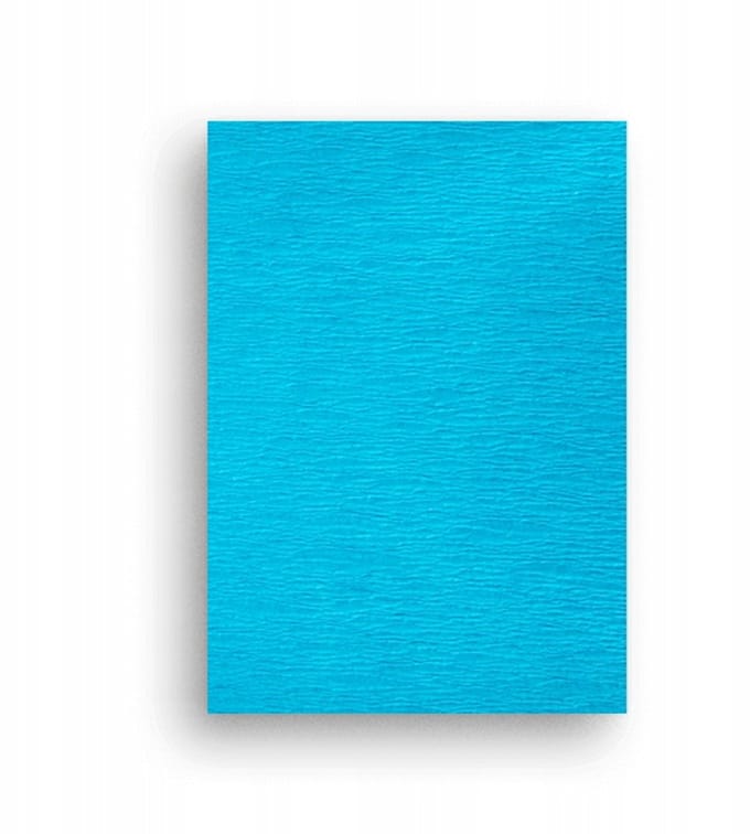 Gevouwen Gevouwen papier 50x200cm Turks Blauw