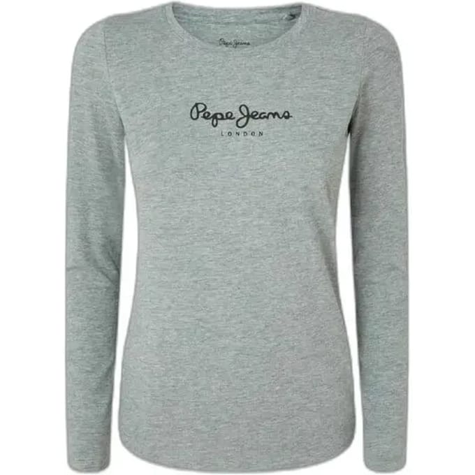 Dames-T-shirt met lange mouwen Pepe Jeans New Virginia N