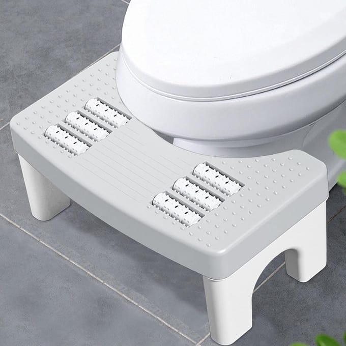 Draagbare Antislip Toiletkruk voor Volwassenen en Kinderen