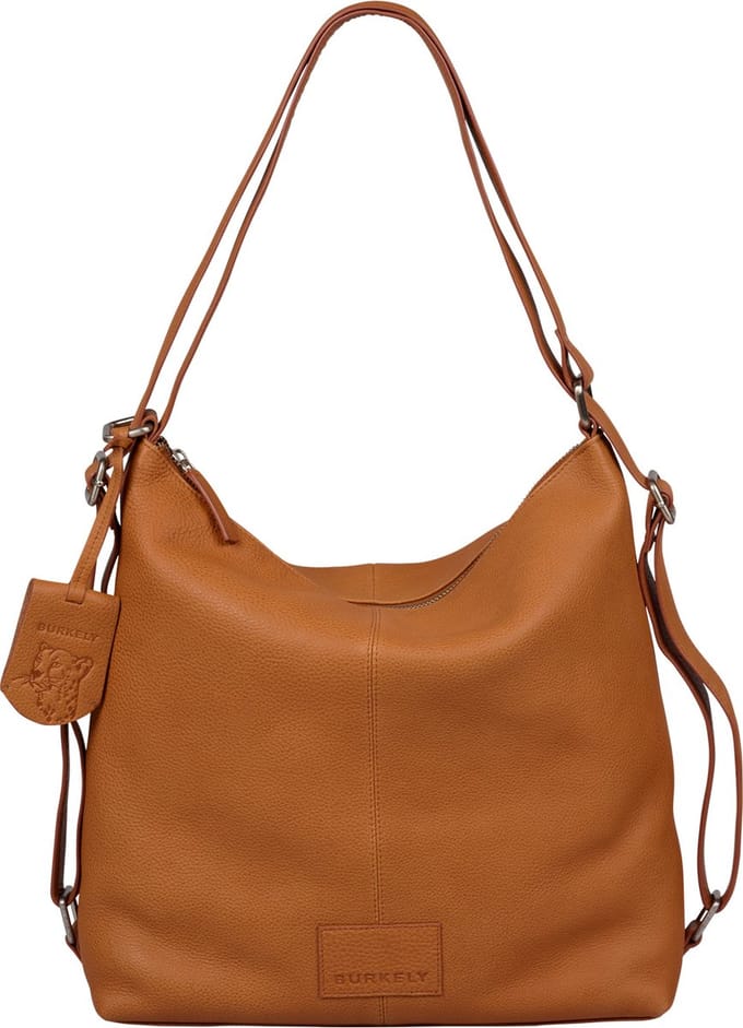 Burkely SOFT SKYLAR BACKPACK HOBO - Rugzak - Volwassenen - Cognac