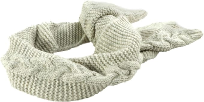 GUESS Sjaal Scarf 30X180 Cream White Crème
