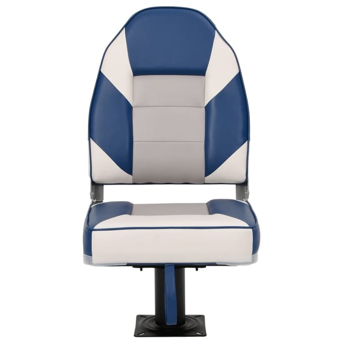 vidaXL - Bootstoelen - 2 - st - met - poot - 360° - draaibaar