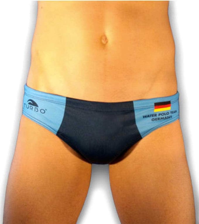 Turbo Germany Zwemslip Blauw 5XL Man