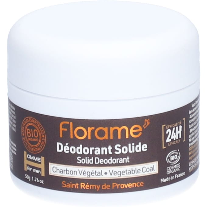 Florame Plantaardige Houtskool Deodorant voor Mannen 50