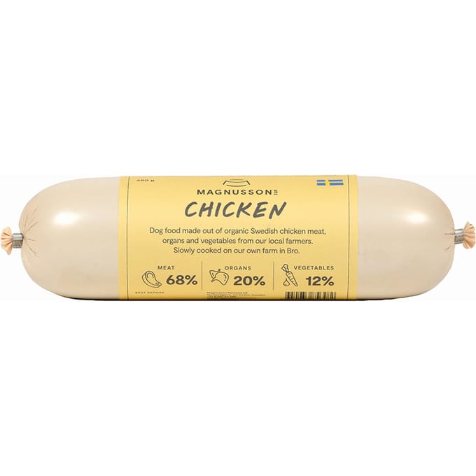12x650g Magnusson Bio-Kip natvoer voor honden