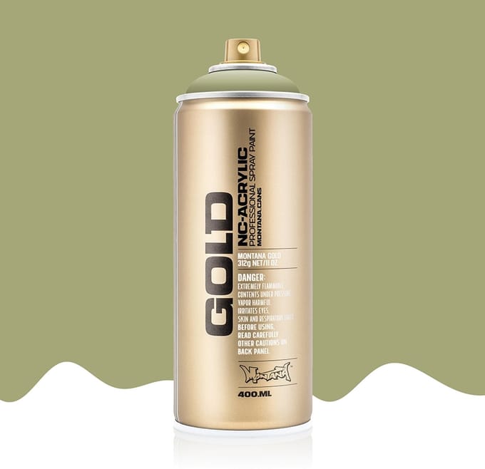 Montana GOLD CL6400 Manila Light spuitbus 400ml