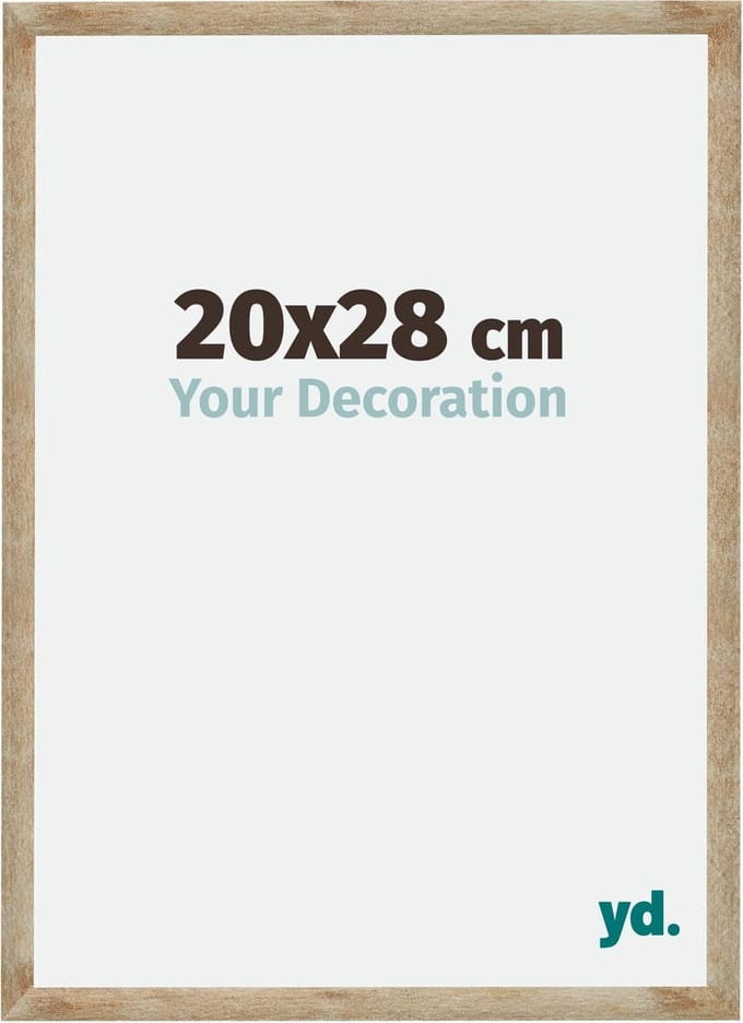 Your Decoration - Fotolijst 20x28 cm - MDF - Goud - Catania
