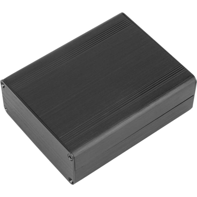 Aluminium behuizing Split Circuit Board Warmteafvoer Afgeschermde Elektriciteitsdoos 38x88x110mm