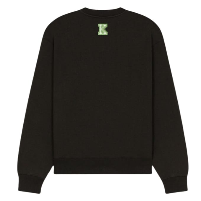 Kenzo Paris digitaal tijgerontwerp zwart sweatshirt