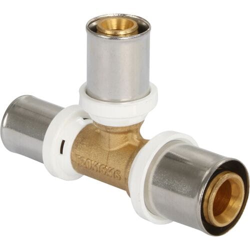 Fixomultix pers T-stuk verloop 20x16x16mm