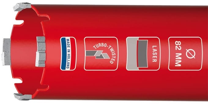 Carat DUSTEC® Droogboor Ø62 x 340mm M16 - HTL0623404