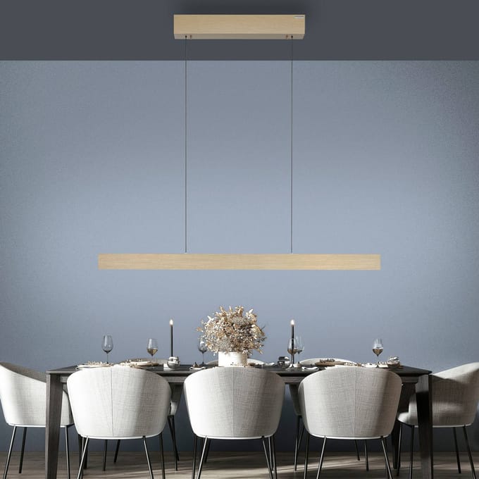LED hanglamp PURE E-Motion, imperial gold, CCT
