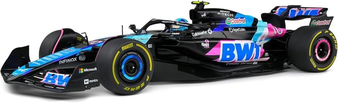 Schaalmodel Formule 1 Auto 1:18 Raceauto Raceauto Met Coureur