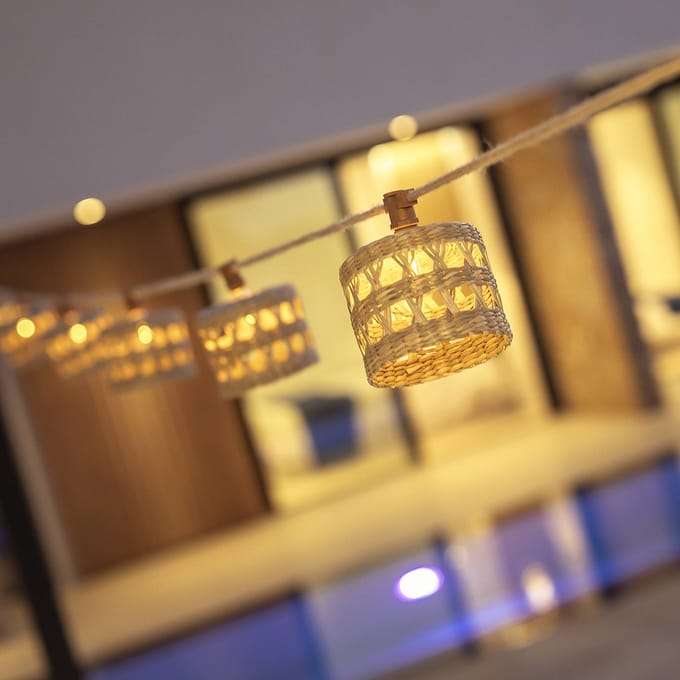 Newgarden LED lichtketting op zonne-energie van Esparto