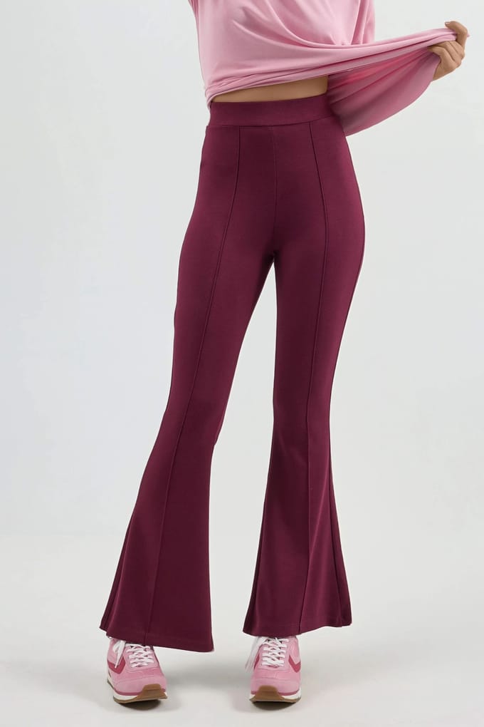Modal Touch Flared Broek