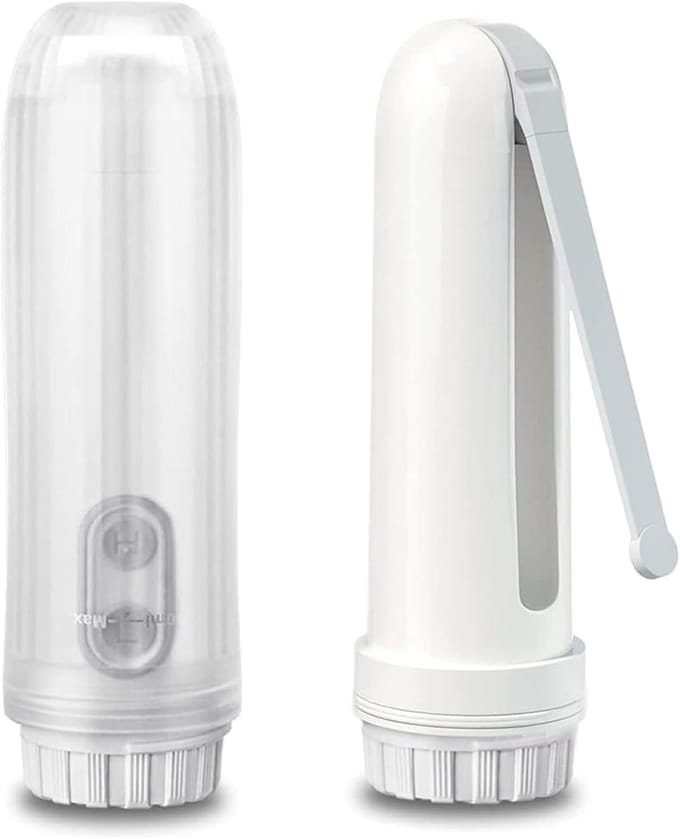Peri Bottle - Draagbare Bidet - Vaginale Douche - Perineum - Zwanger - Postpartum Spoelfles - 140ML - Wit