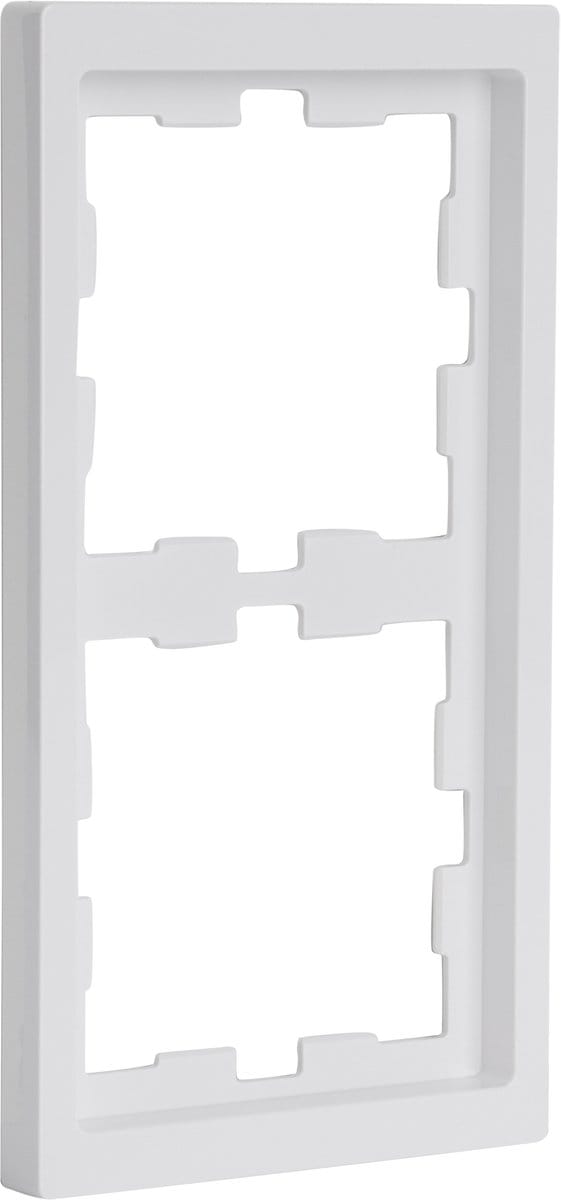 Merten D-Life afdekraam - inbouw - 2-voudig - lotuswit