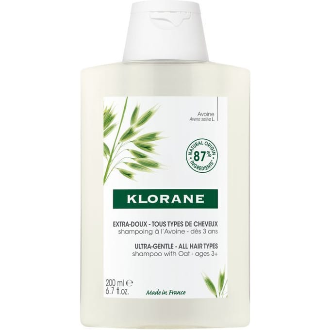 Klorane Extra Zachte Shampoo Met Haver Alle Haartypes Vanaf 3 Jaar 200ml