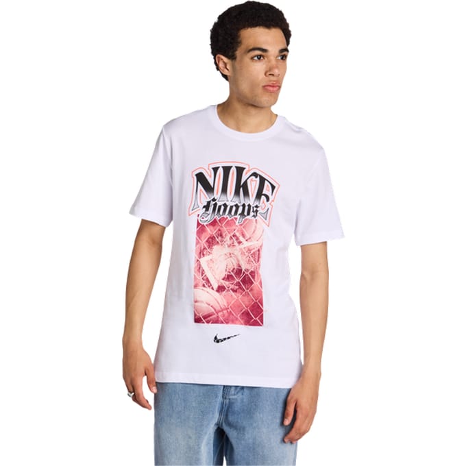 Nike Gfx T-shirts Heren - Wit - Maat M