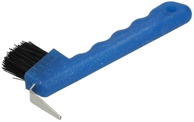 Barato Hoevenkrabber Met Borstel Epplejeck Neon Blauw