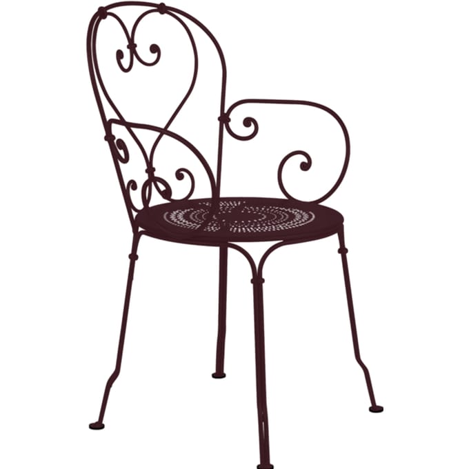 Fermob 1900 Fauteuil - B9 zwarte kers
