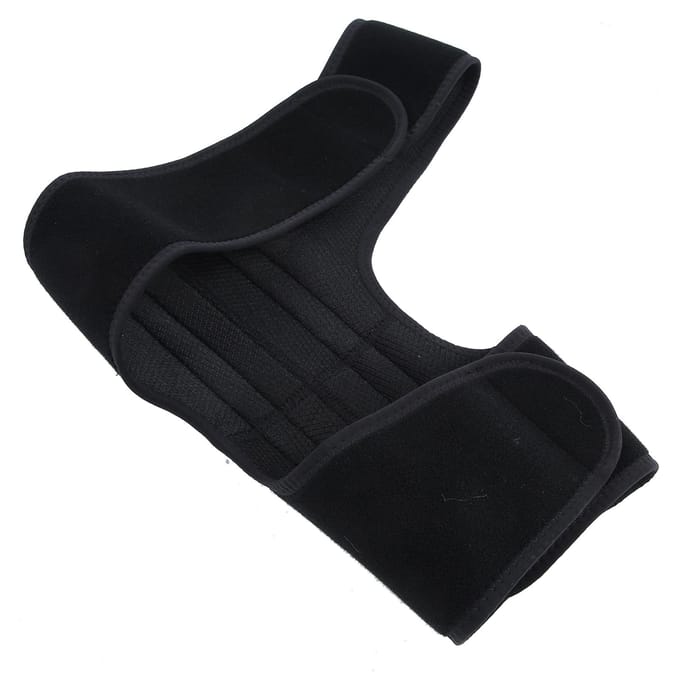 Verstelbare Heupbrace Stabilisator Sciatica Pijnverlichting Lies Compressiewrap (Zwart)M M black