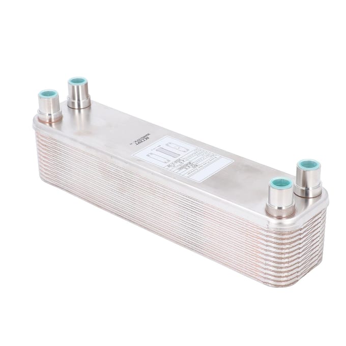 Platenwarmtewisselaar RVS Gesoldeerd 4.5MPa Wortkoeler voor Bier Water Laboratorium white