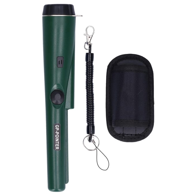 Metaaldetector Professioneel Draagbaar Waterdicht Handheld Metaaldetector met LED Lichtblauw groen