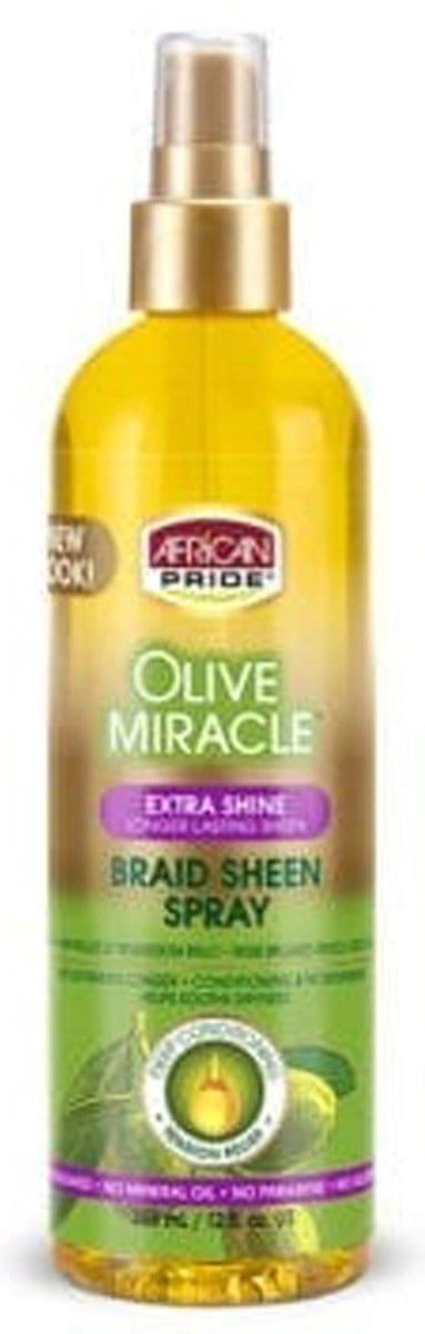 African Pride Braid Sheen Spray 355 ml